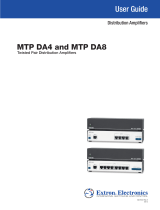 Extron MTP DA4 & MTP DA8 User manual