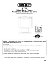 Drolet Nova 820 User manual