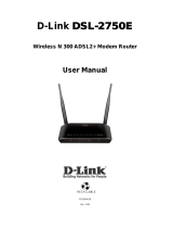 D-Link DSL-2750E User manual