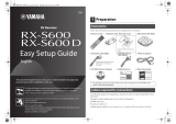 Yamaha RX-S600D Installation guide