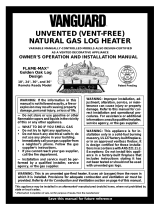 Desa Tech UNVENTED (VENT-FREE) NATURAL GAS LOG HEATER User manual