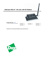 Digi 24XStream Ethernet Modem User manual