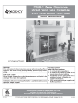 Regency Fireplace Products P36D-NG1 Owner's manual