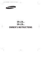 Samsung SR-L36 User manual