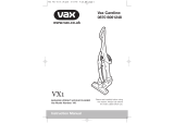 Vax VX1 Owner's manual