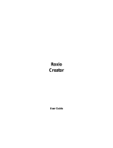 Roxio Creator 2009 User manual