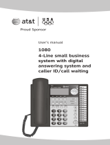 AT&T 1080 User manual