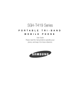 Samsung SGH-T419 User manual