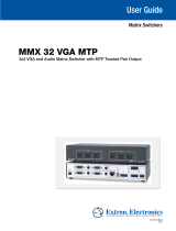 Extron MMX 32 VGA MTP User manual