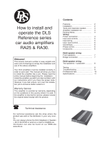 DLS Reference RA25, RA30 Owner's manual