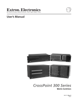 Extron CrossPoint 300 84 User manual