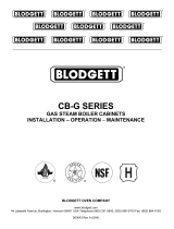 Blodgett CB-G Operating instructions