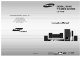 Samsung HT-WP38 User manual