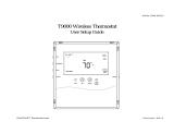 EMI Thermostat, T9000 Wireless, Battery, 1Ht/1Cl, 5/2-Prog, MCO Installation guide