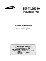 Samsung PS-42P3S User manual