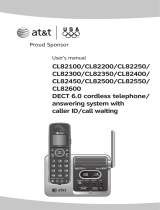 AT&T CL82400 User manual