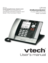 VTech UP416 User manual
