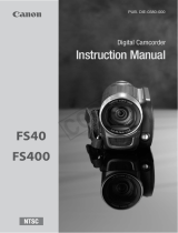Canon FS40 User manual