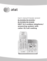 AT&T DECT EL52419 User manual
