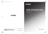 Yamaha HTR5850 - XM-Ready A/V Surround Receiver User manual
