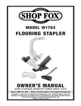 Shop fox SHOP FOX W1784 User manual