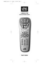 Universal Remote Control IMPK6VR User manual