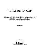 Dlink DGS-1224T Owner's manual