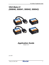 Altinex VGA Balun II Installation guide