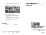 Extron electronics DVS 406 User manual
