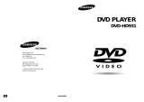 Samsung DVD-HD931 User manual