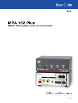 Extron MPA 152 Plus User manual