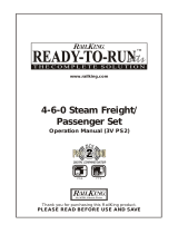 MTHTrains 4-6-0 Steam Freight/Passenger Set Operating instructions