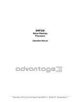 Biamp ADVANTAGE NMP200 User manual
