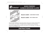 Aico Carbon Monoxide Alarm Ei 225EN User manual