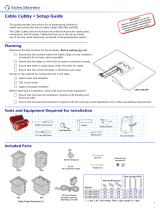 Extron Cable Cubby 300 User manual