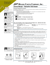 Wilbur Curtis Company TP2T User manual