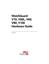 Watchguard V10 User manual