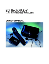 Electro-Voice R100 User manual