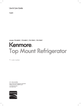 Kenmore Kenmore Refrigeratore Owner's manual