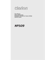Clarion NP509 User manual