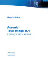 ACRONIS TRUE IMAGE 9.1 - ENTERPRISE SERVER Owner's manual