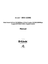 Dlink DES-1226G Owner's manual