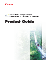 Canon CANOSCAN D2400 series Owner's manual