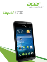 Acer Liquid E700 User manual