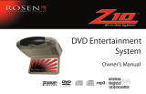 Rosen Entertainment Systems DVD Entertainment System User manual
