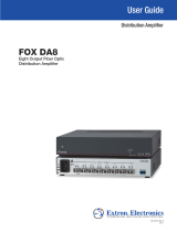Extron FOX DA8 User manual
