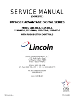 Lincoln 1100-000-A S/N 2038616 and above - Domestic User manual