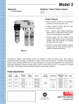 MULTIPLEX Cuno Model 2 BevXpress Water Filtration Systems Specification