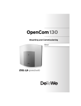 DETEWE OpenCom 130 Mounting And Commissioning Manual