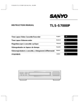 Sanyo TLS-S7000P User manual